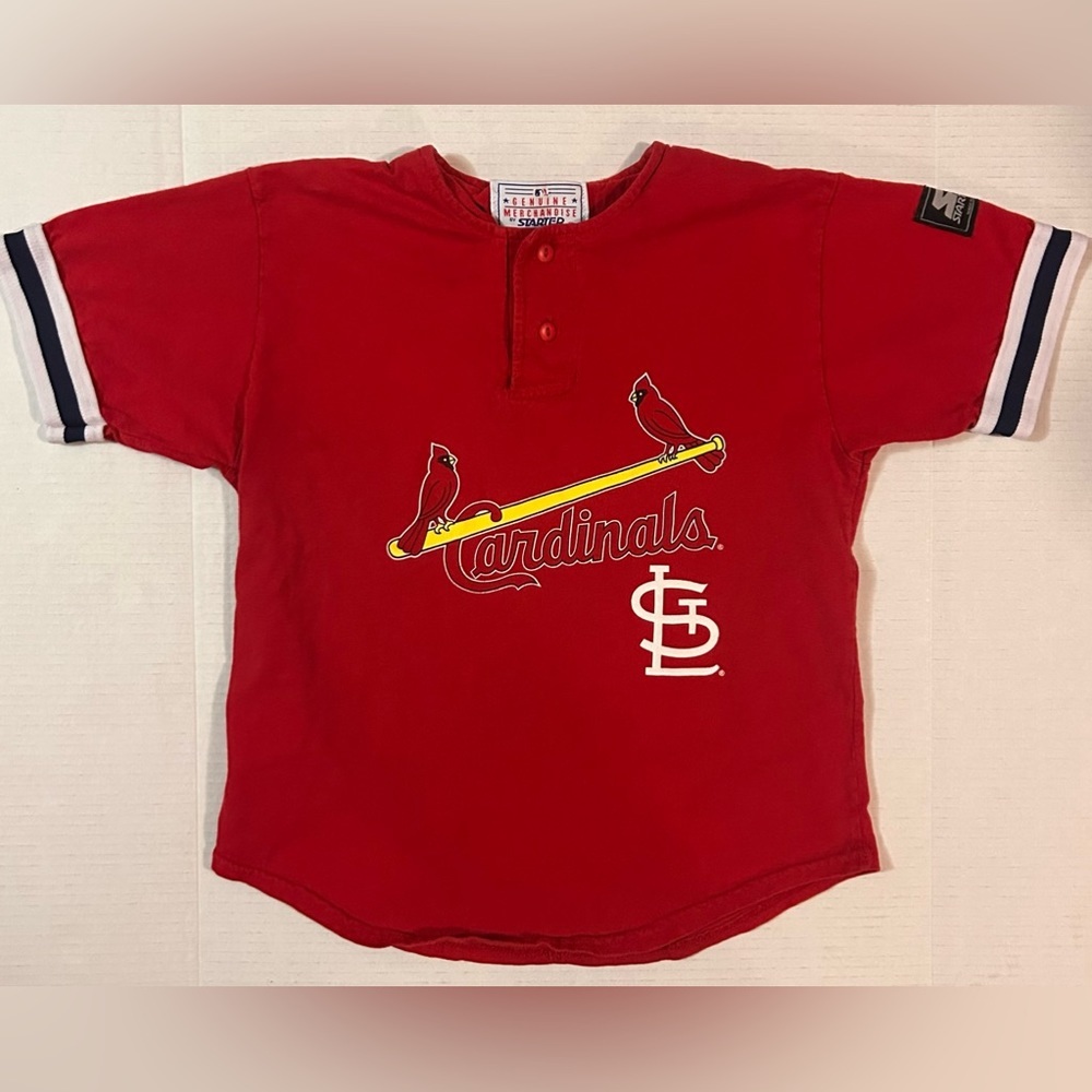Vintage Starter St.Louis Cardinals Jersey. Made in USA.